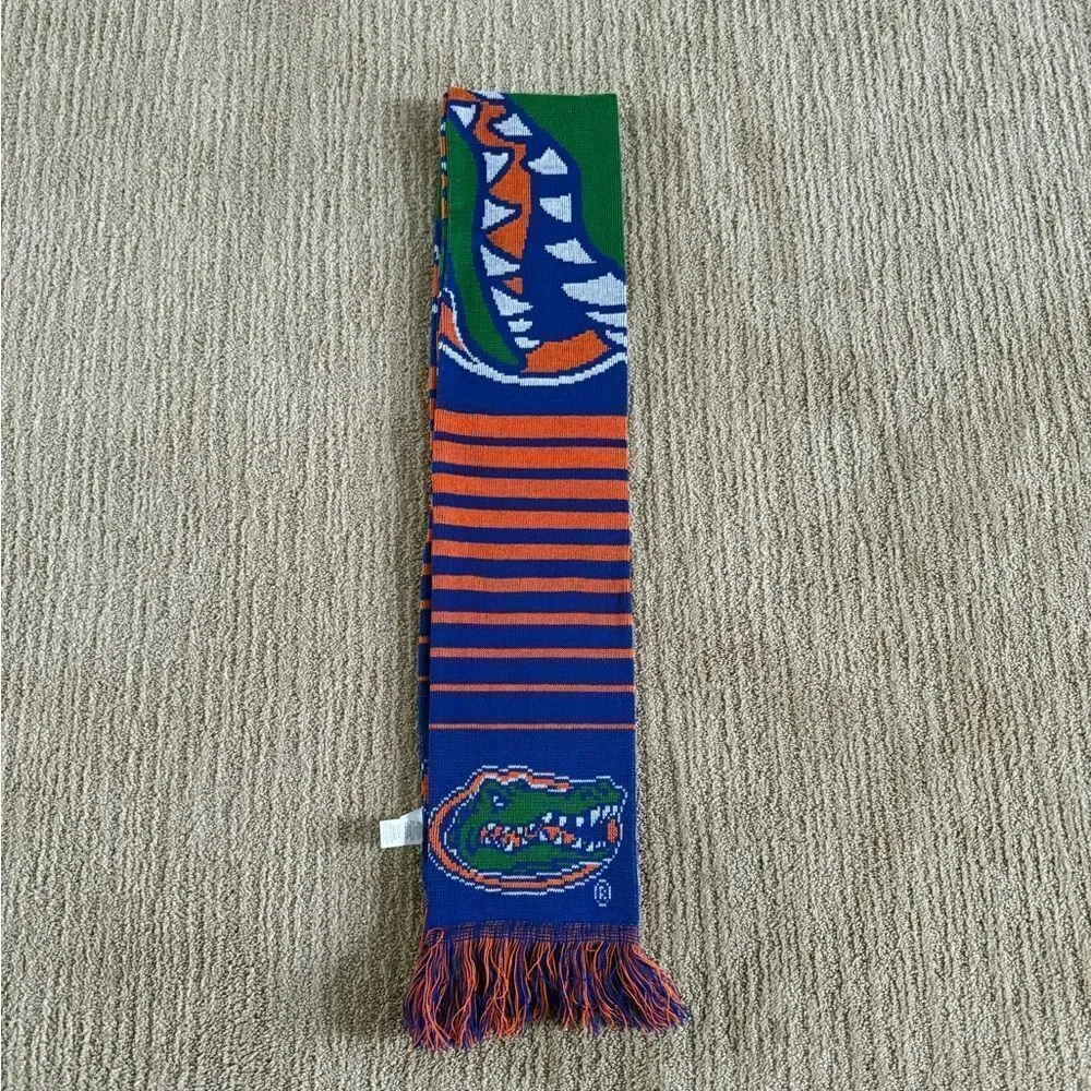 Florida Gators Striped Winter Knit Scarf